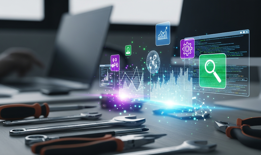 Illustration Outils et Interfaces